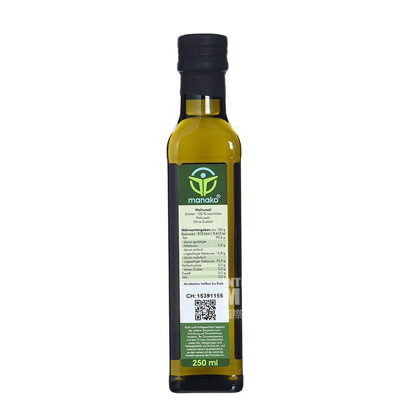 【2件】Manako 德國Manako有機核桃油 海外本土原版