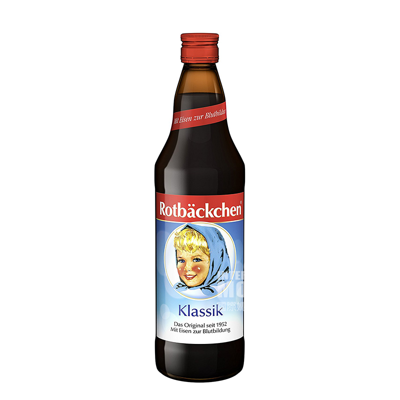 Rotbackchen 德國小紅臉嬰幼兒補鐵維生素C補充液700ml 海外本土原版