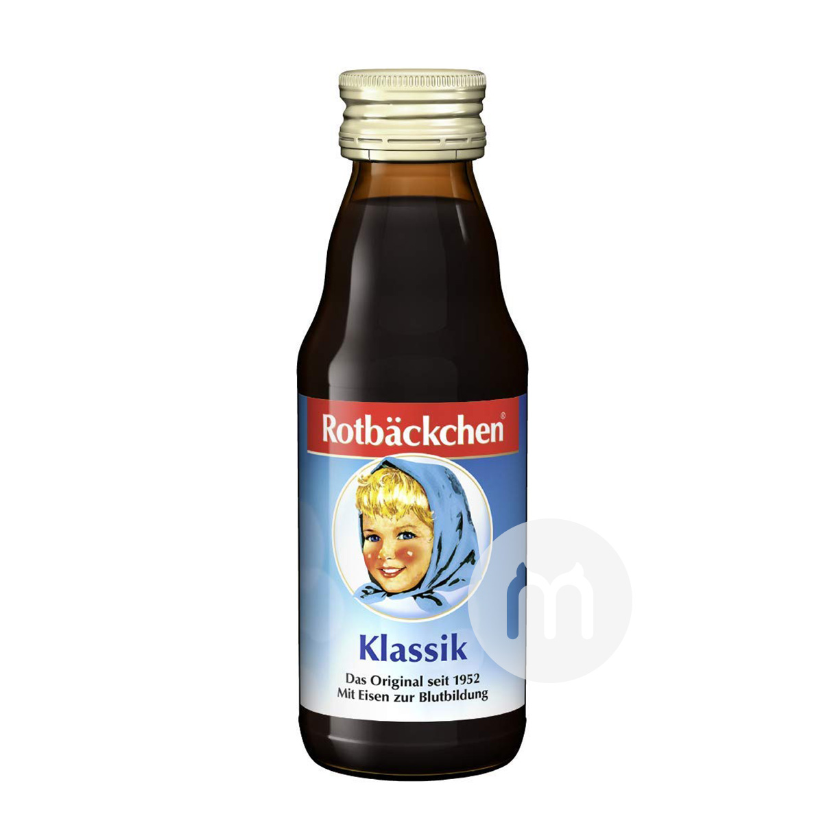 【4件】Rotbackchen 德國小紅臉嬰幼兒補鐵維生素C補充液125ml 海外本土原版