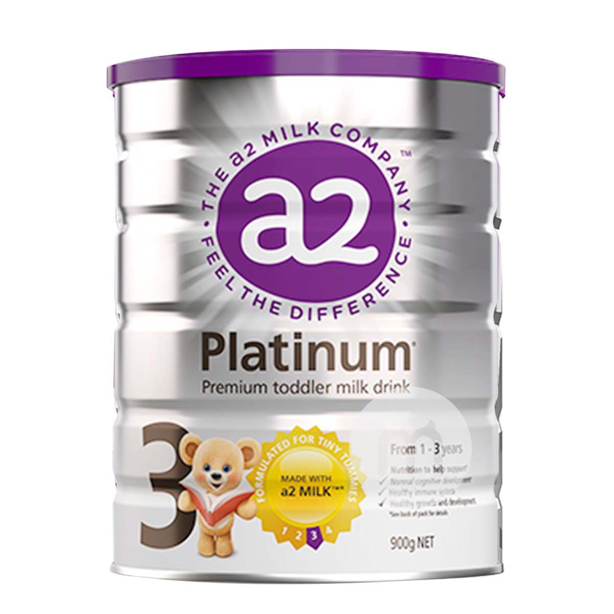 A2 澳洲A2白金系列嬰幼兒奶粉3段*6罐 海外本土原版