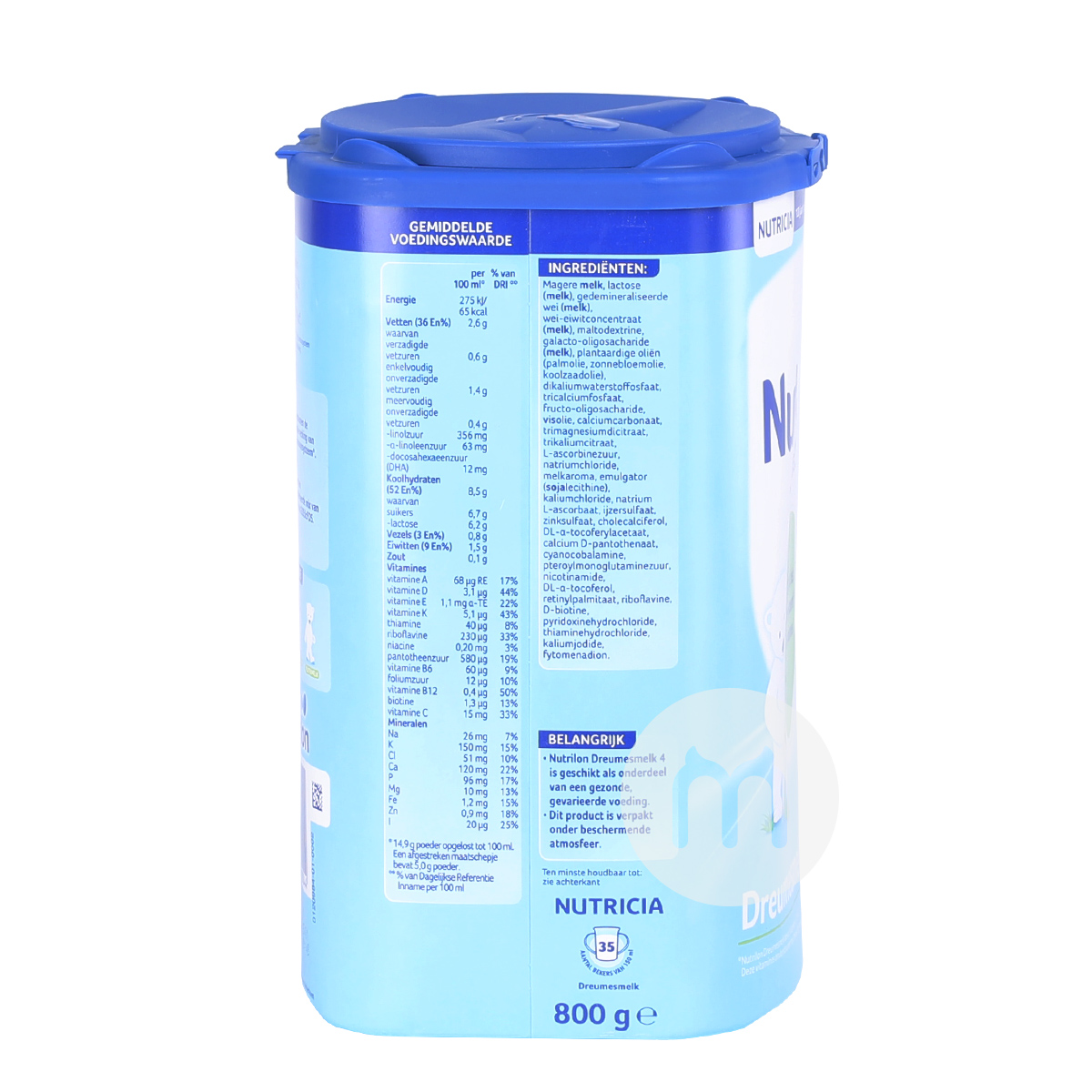 Nutrilon 荷蘭牛欄奶粉4段*6罐 海外本土原版