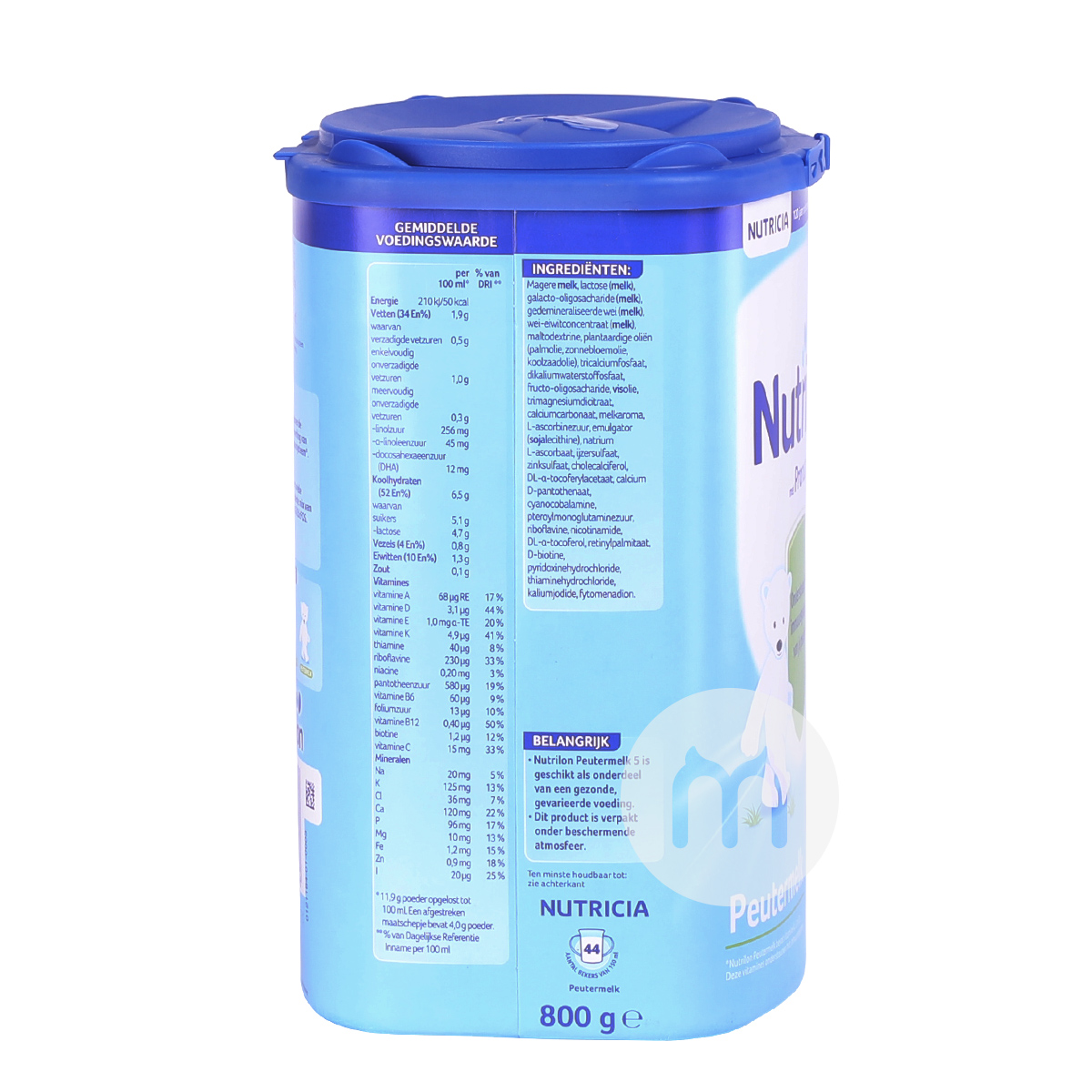 Nutrilon 荷蘭牛欄奶粉5段*6罐 海外本土原版