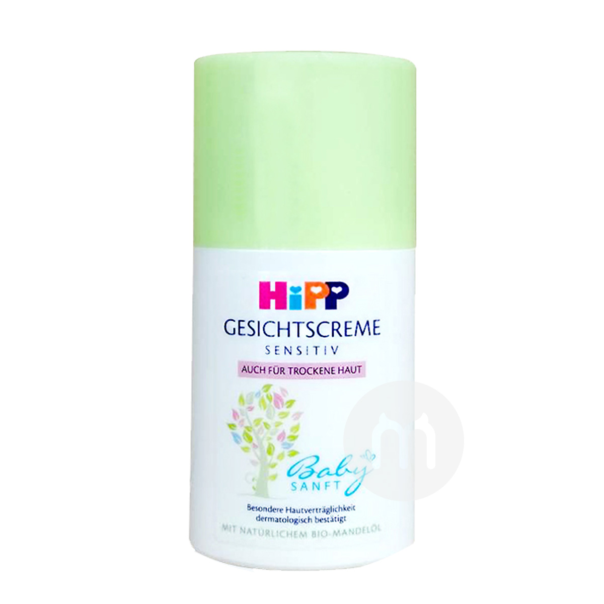 HiPP 德國喜寶天然有機杏仁油嬰兒免敏保濕面霜 海外本土原版