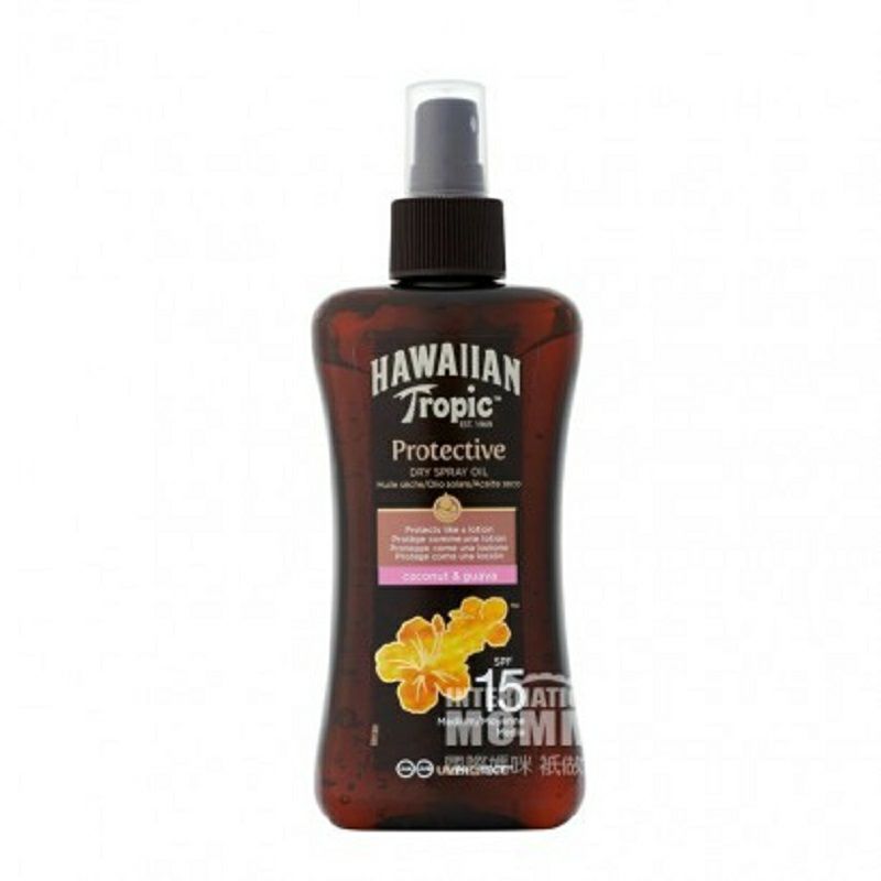 HAWAIIAN Tropic 美國夏威夷熱帶保護幹噴油SPF15 海外本土原版