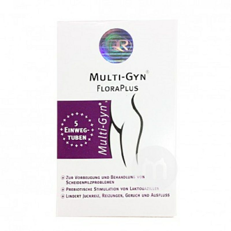 MULTI-GYN 荷蘭MULTI-GYN女性私處凝膠栓5支 海外本土原版