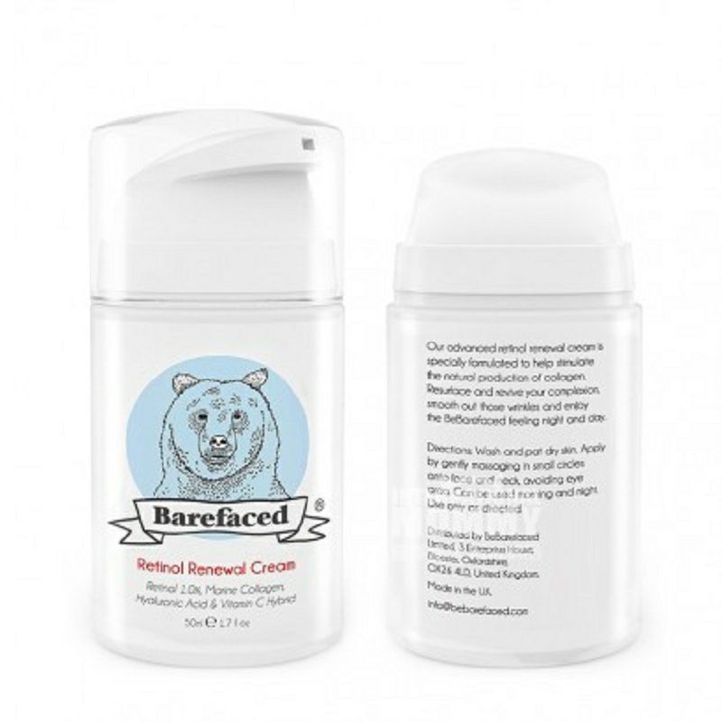 Barefaced 英國Barefaced視黃醇再生煥膚晚霜 海外本土原版