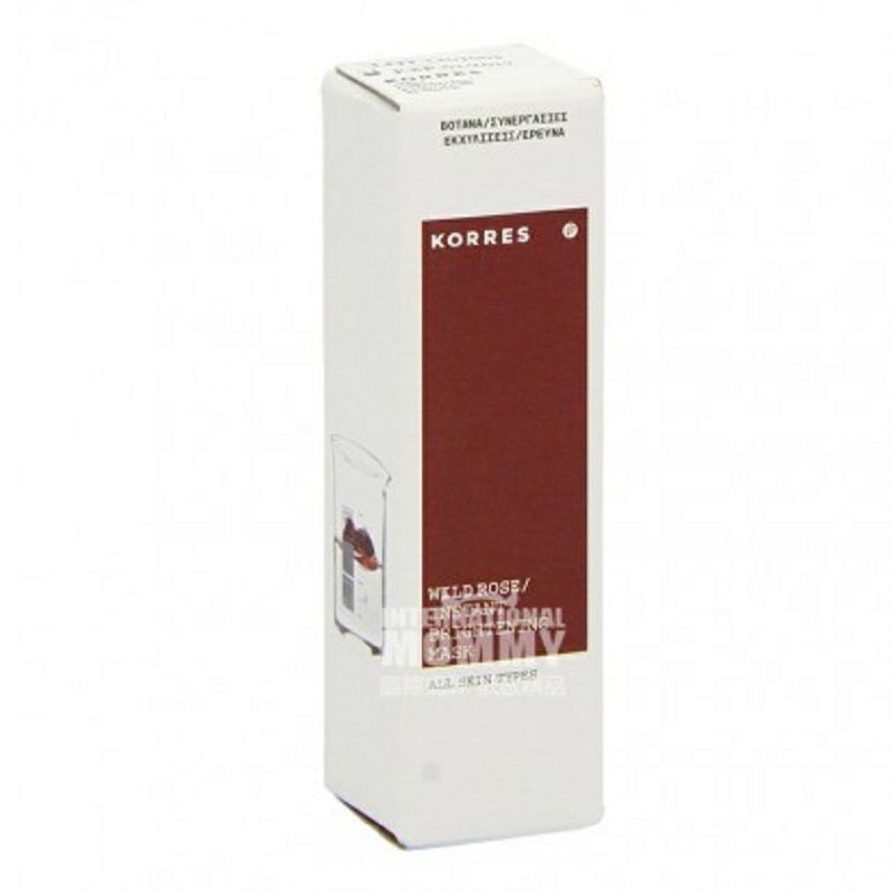 KORRES 希臘珂諾詩野玫瑰亮澤維c面膜 海外本土原版