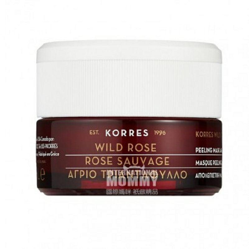 KORRES 希臘珂諾詩野玫瑰高級修復睡眠面膜 海外本土原版