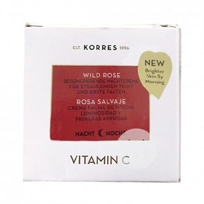 KORRES 希臘珂諾詩野玫瑰高級修復睡眠面膜 海外本土原版