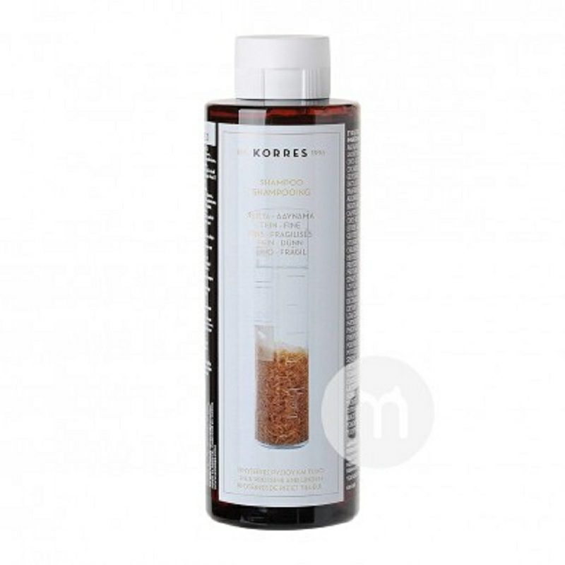 KORRES 希臘珂諾詩大米蛋白洗發水 海外本土原版
