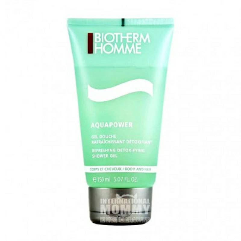 BIOTHERM 法國碧歐泉男士水動力清爽洗發沐浴露 海外本土原版