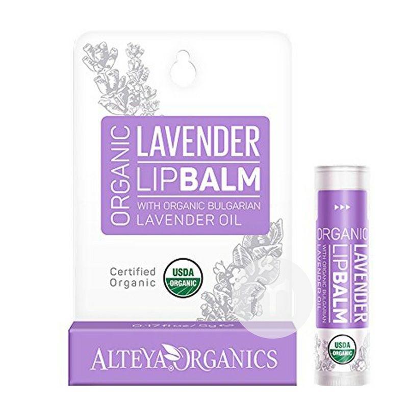 ALTEYA 保加利亞ALTEYA有機薰衣草潤唇膏 海外本土原版