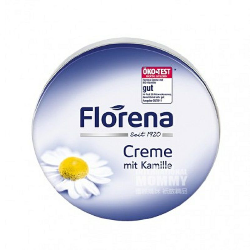 Florena 德國芙蕾蓉娜洋甘菊潤膚護手霜鐵盒裝 海外本土原版