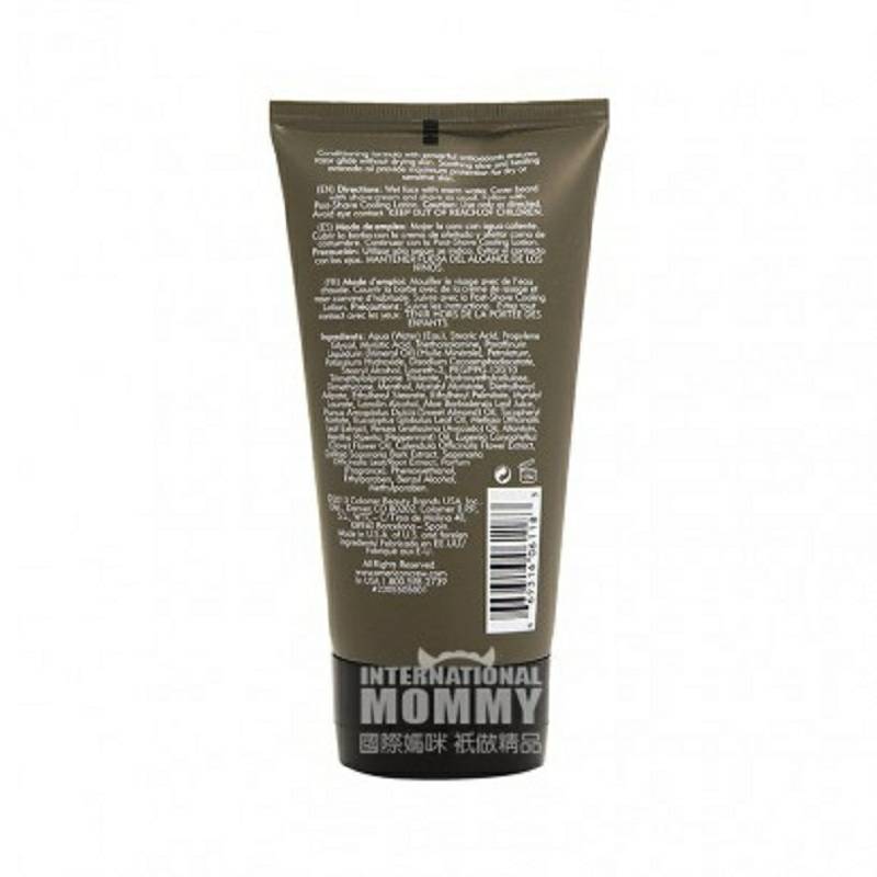 AMERICAN CREW 美國美國隊員滋潤剃須膏 海外本土原版