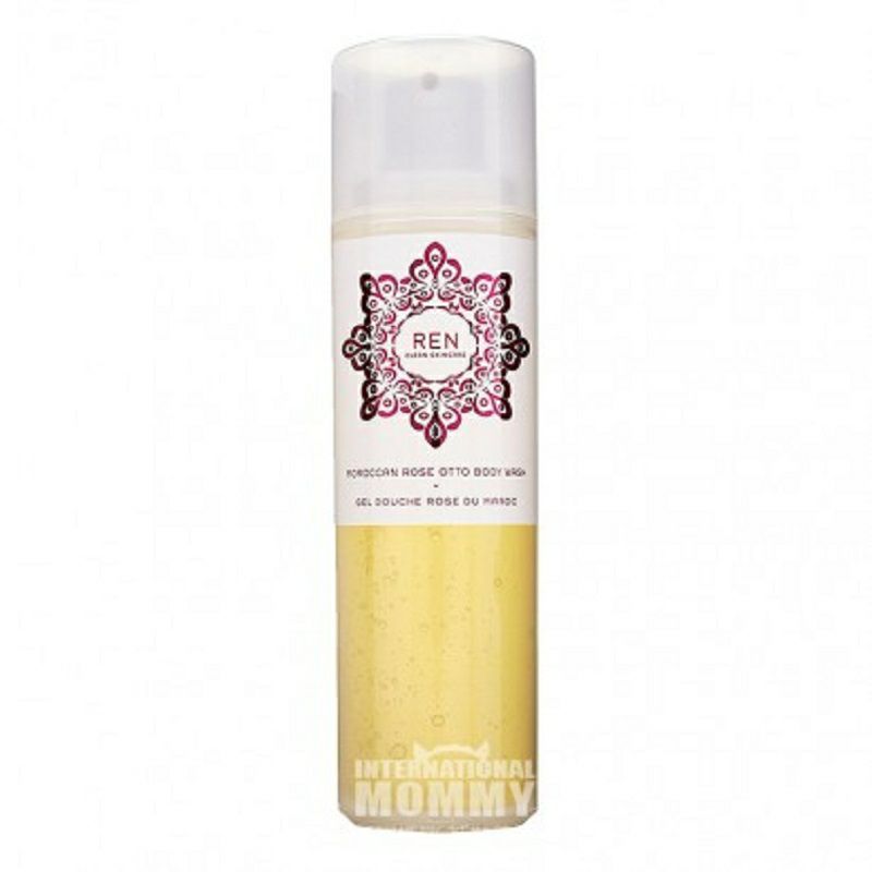 REN CLEAN SKINCARE 英國REN CLEAN SKINCARE玫瑰沐浴露 海外本土原版