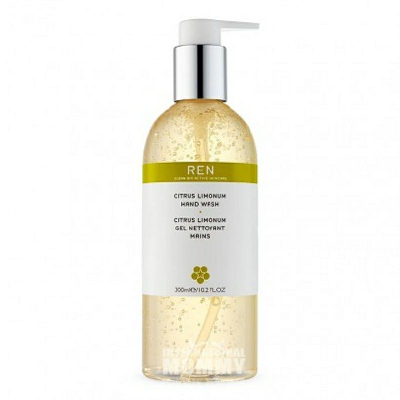 REN CLEAN SKINCARE 英國REN CLEAN SKINCARE柑橘檸檬洗手液 海外本土原版