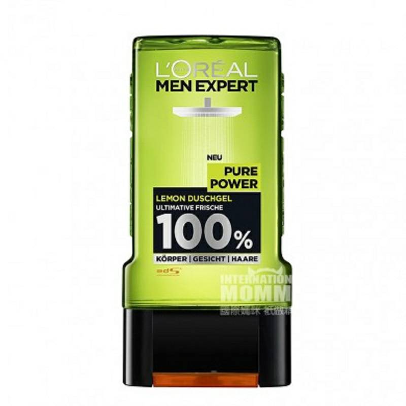 L'OREAL Paris 法國巴黎歐萊雅男士沐浴露*2 海外本土原版
