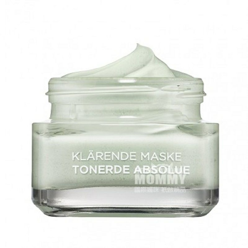 L'OREAL Paris 法國巴黎歐萊雅清潔毛孔提拉緊致面膜泥 海外本土原版