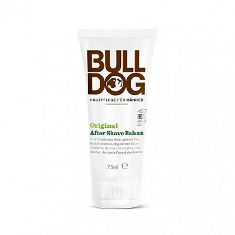 BULL DOG 英國鬥牛犬男士天然植物精油須後膏 海外本土原版