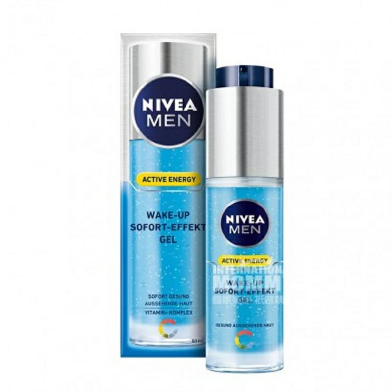 NIVEA 德國妮維雅男士活力能量喚醒凝膠 海外本土原版