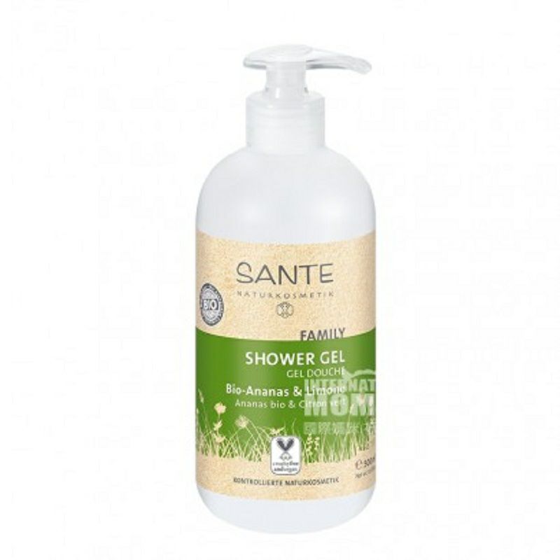 SANTE 德國尚特有機鳳梨檸檬沐浴露500ml 海外本土原版