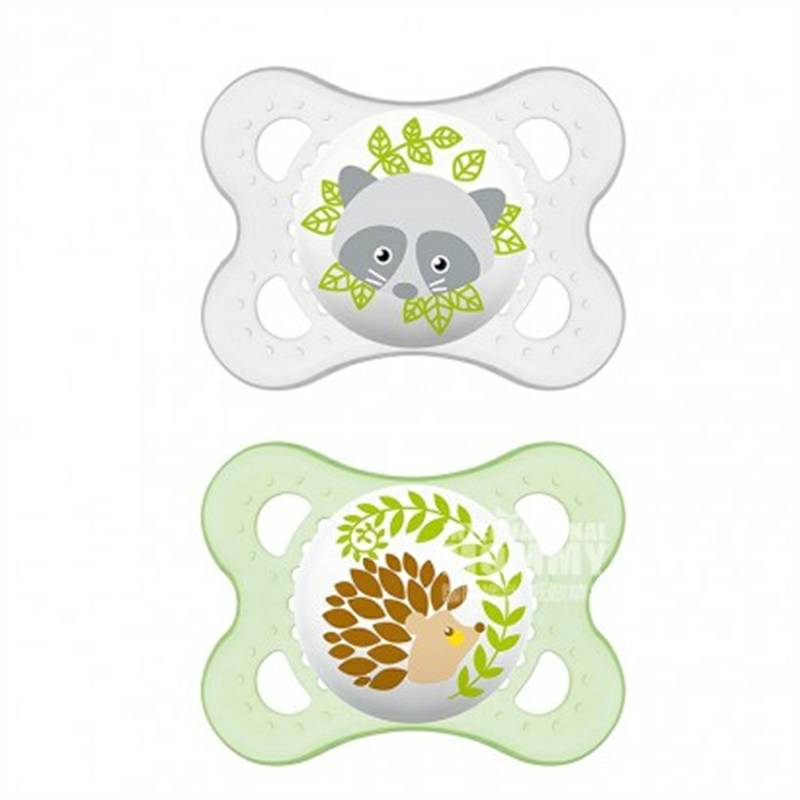 MAM 奧地利MAM絲感安撫奶嘴0-6個月兩只裝 海外本土原版