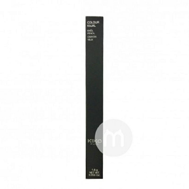 KIKO 義大利KIKO黑色防暈染木質眼線筆 海外本土原版