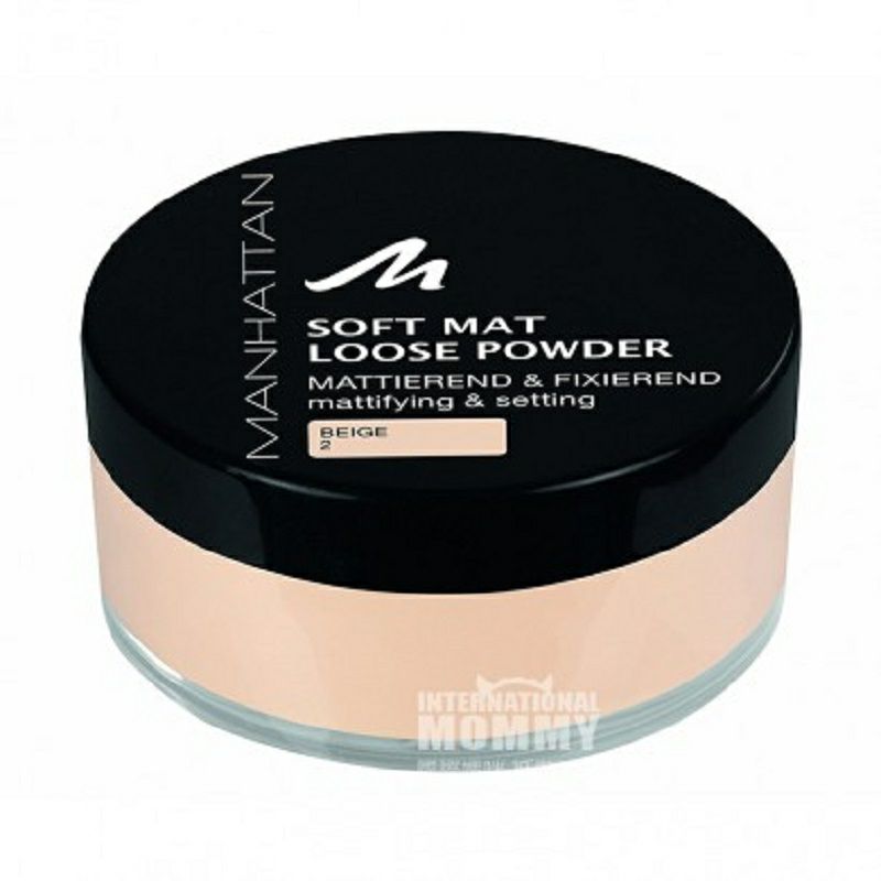 MANHATTAN 德國曼哈頓超細柔滑控油軟墊蜜粉 海外本土原版