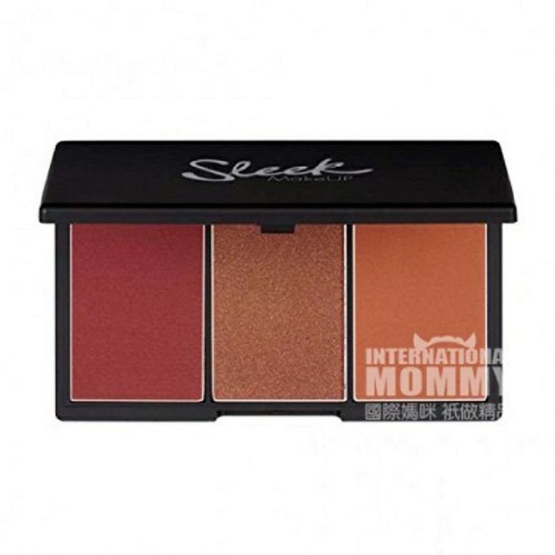 Sleek 英國Sleek三色腮紅盤 海外本土原版