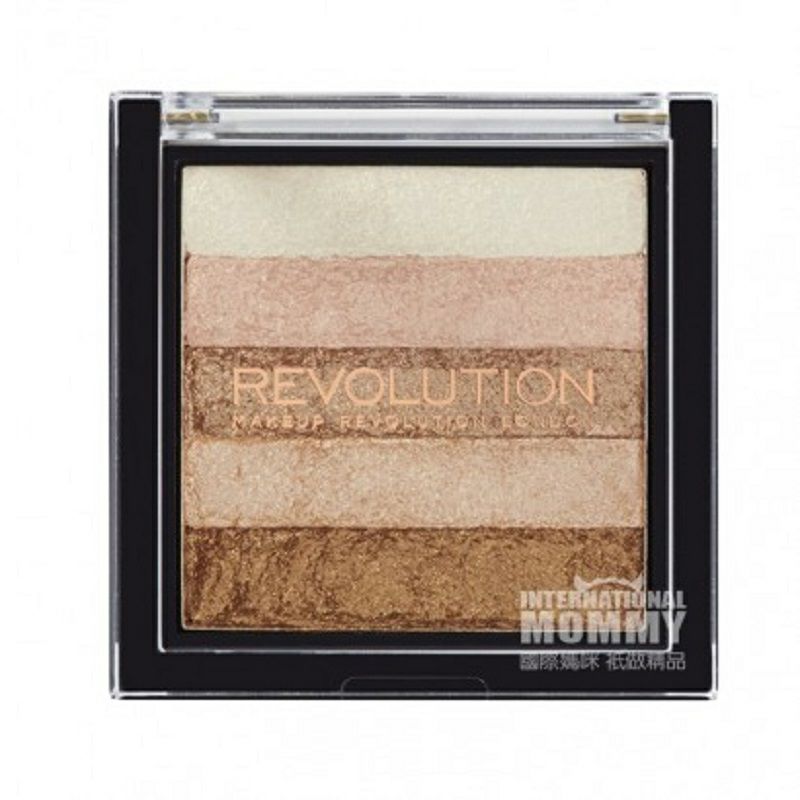 MAKEUP REVOLUTION 英國MAKEUP REVOLUTION 5色珠光眼影 海外本土原版
