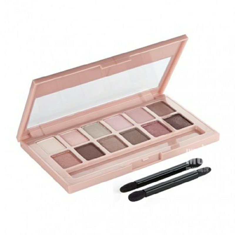 MAYBELLINE NEW YORK 美國美寶蓮紐約十二色裸色眼影盤 海外本土原版