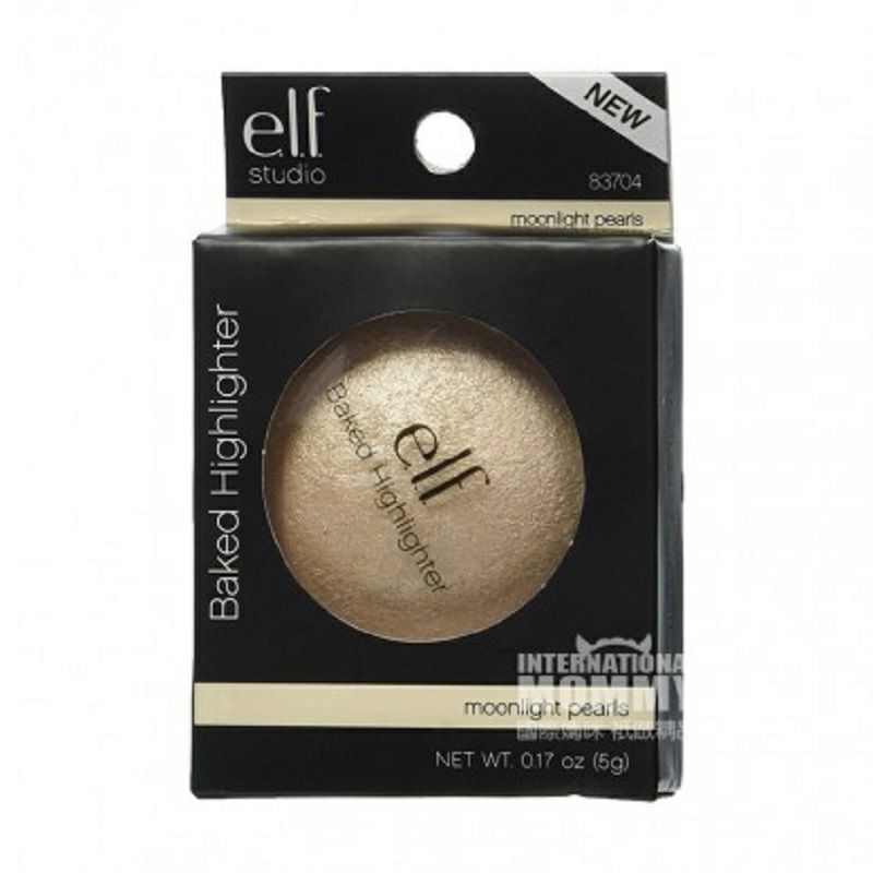 E.l.f. 美國E.l.f.烘焙單色高光提亮粉餅 海外本土原版