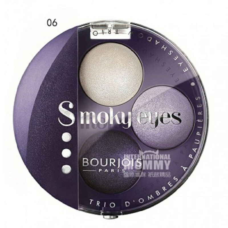 BOURJOIS 法國妙巴黎三重奏眼影 海外本土原版