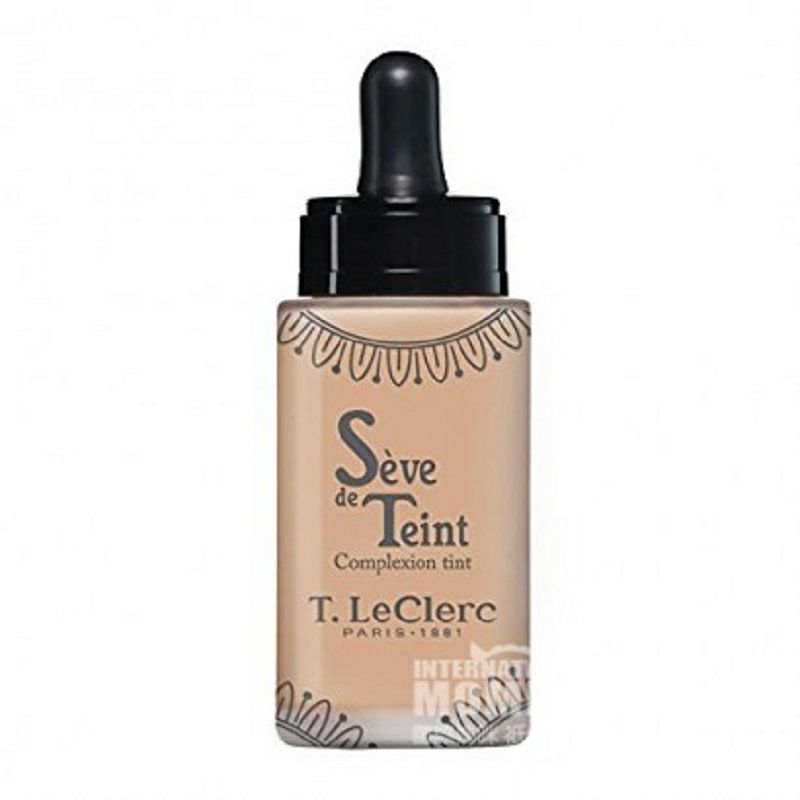 T.LeClerc 法國蕾克蕾水潤粉底液30ml 海外本土原版