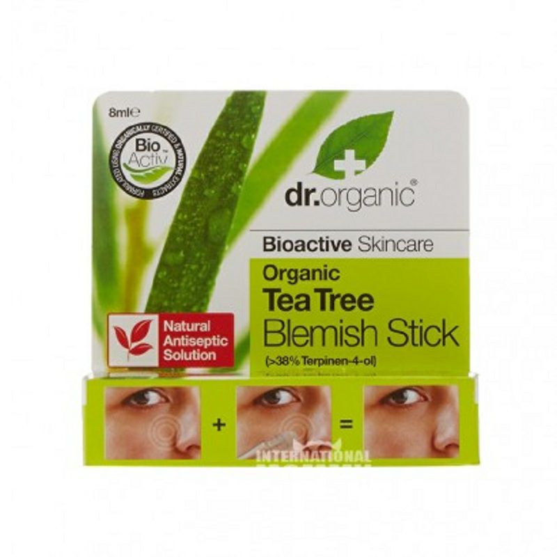 Dr.organic 英國有機博茶樹精油祛痘棒 海外本土原版