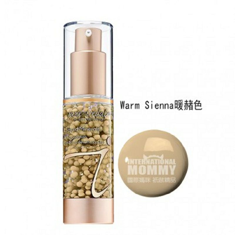 Jane iredale 美國珍愛芮德礦物質慕斯粉底液孕婦可用 海外本土原版