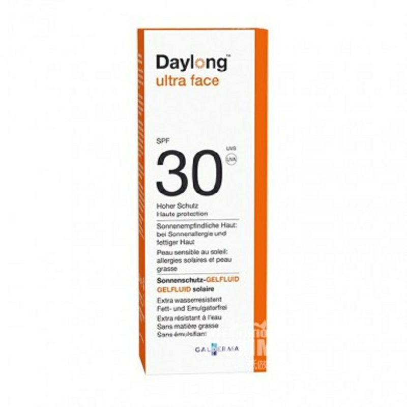 Daylong 瑞士Daylong臉部專用防曬凝露SPF30 海外本土原版