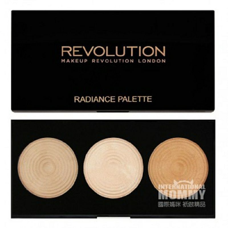 MAKEUP REVOLUTION 英國MAKEUP REVOLUTION 3色高光修容盤 海外本土原版