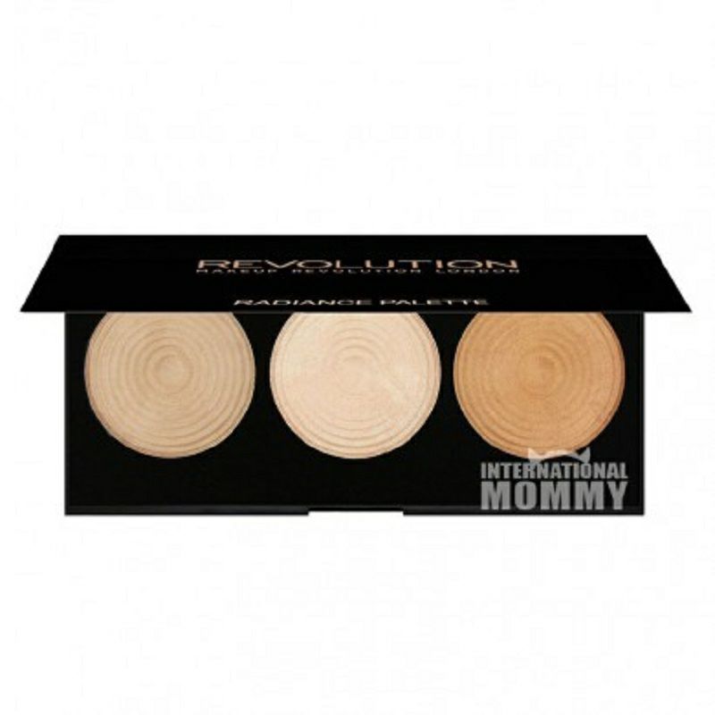 MAKEUP REVOLUTION 英國MAKEUP REVOLUTION 3色高光修容盤 海外本土原版
