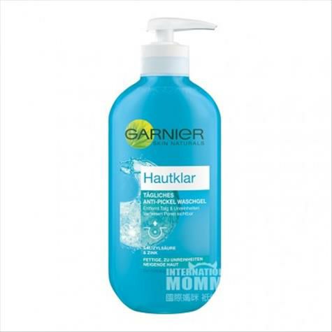 GARNIER 法國卡尼爾深層清潔祛痘控油潔面啫喱 海外本土原版