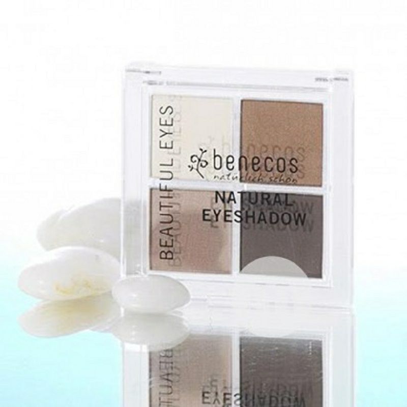 Benecos 德國Benecos天然有機大地色四色眼影 孕婦可用 海外本土原版