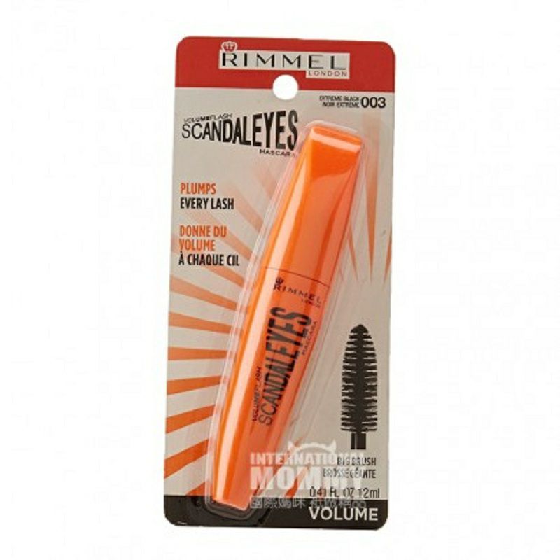 RIMMEL 英國芮謎超大刷頭濃密睫毛膏 海外本土原版
