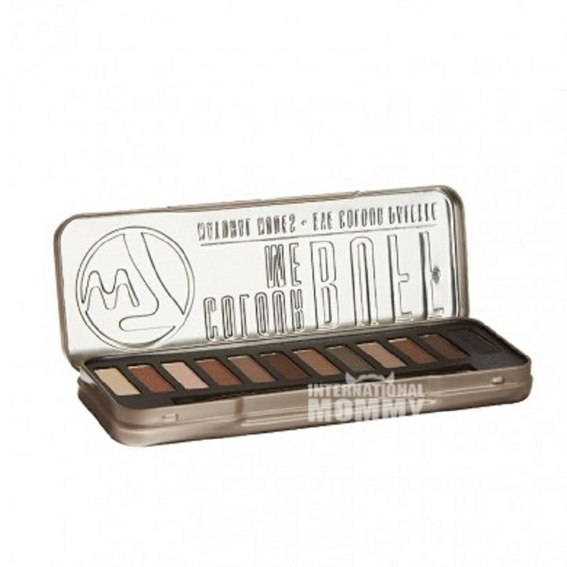 W7 英國W7十二色裸色眼影盤 海外本土原版