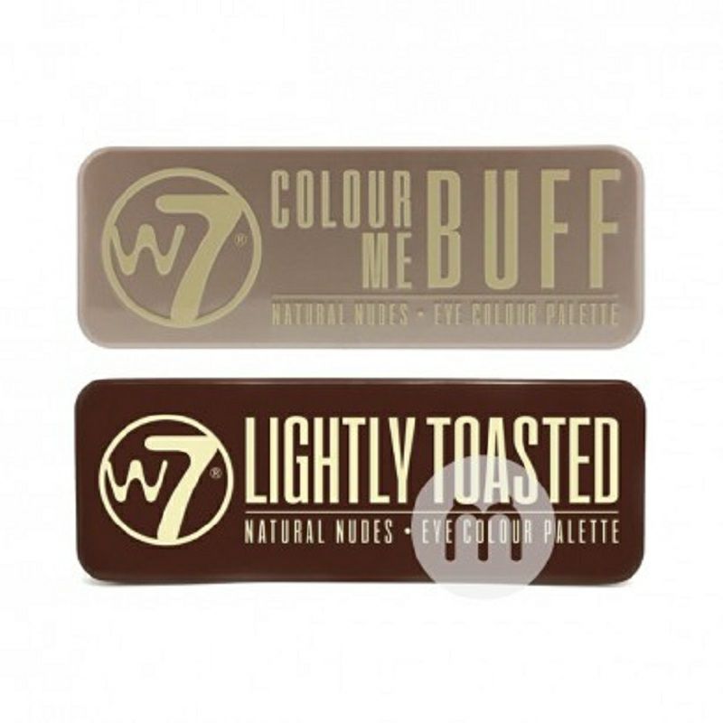 W7 英國W7十二色眼影盤裸色兩個裝 海外本土原版