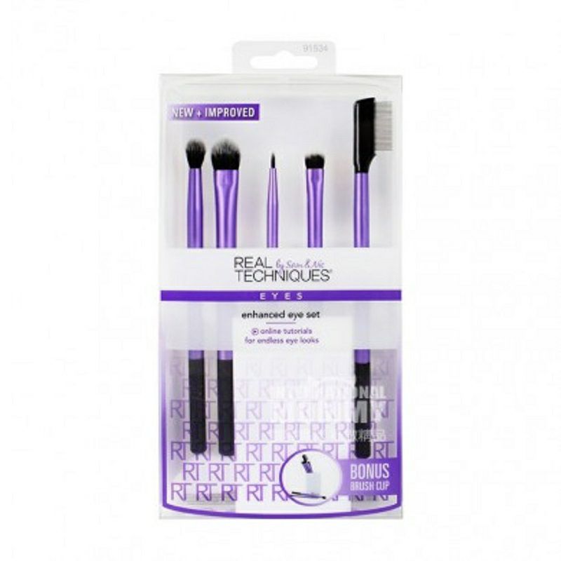 REAL TECHNIQUES 英國REAL TECHNIQUES增強型眼部化妝刷套裝 海外本土原版