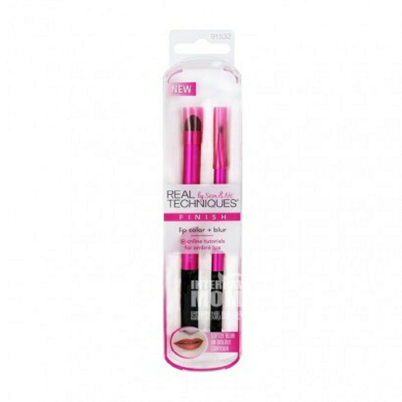 REAL TECHNIQUES 英國REAL TECHNIQUES唇彩+暈染化妝刷套裝 海外本土原版