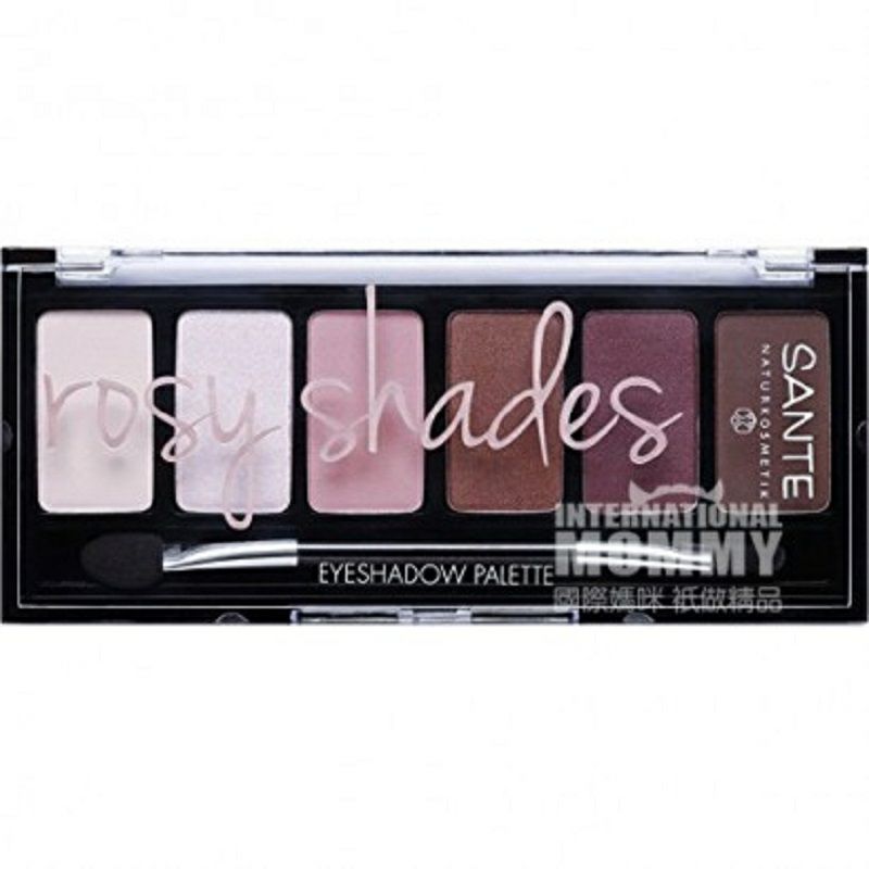 SANTE 德國尚特有機眼影盤6色 海外本土原版