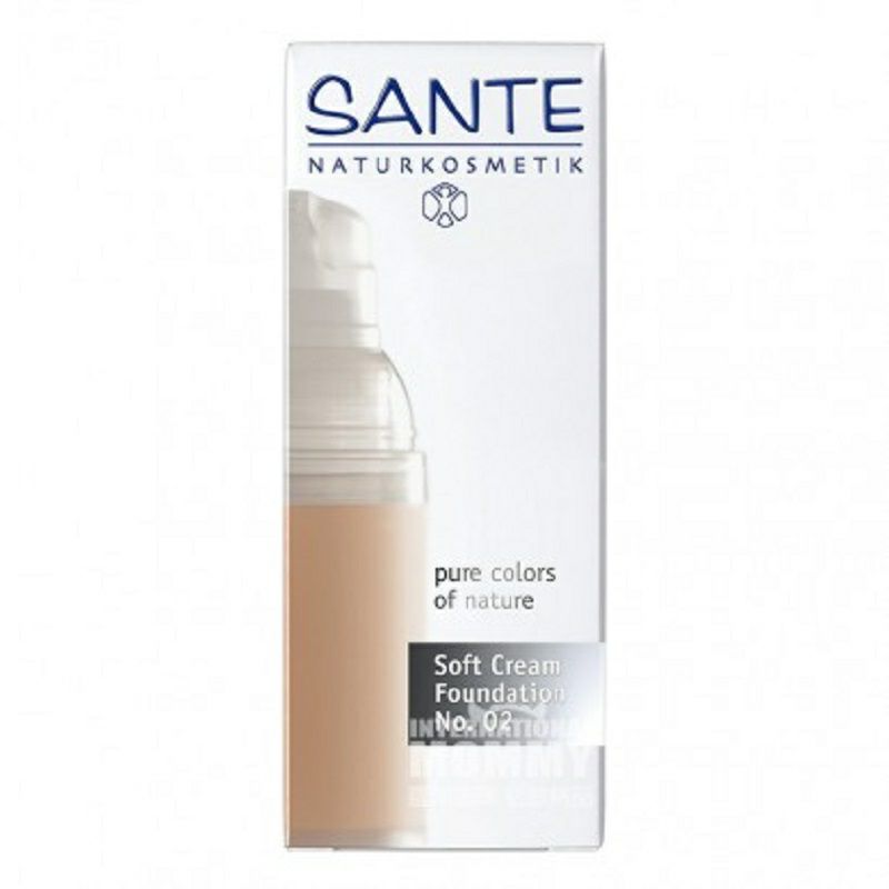SANTE 德國尚特天然有機保濕遮瑕粉底液孕婦可用 海外本土原版