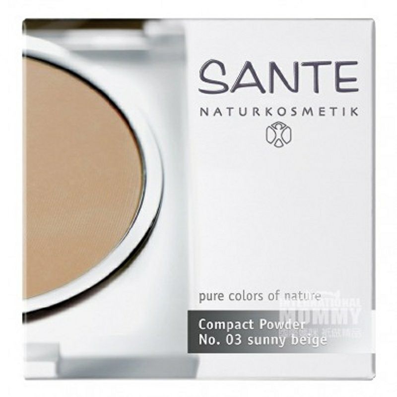 SANTE 德國尚特天然天然礦物壓縮粉餅孕婦可用 海外本土原版