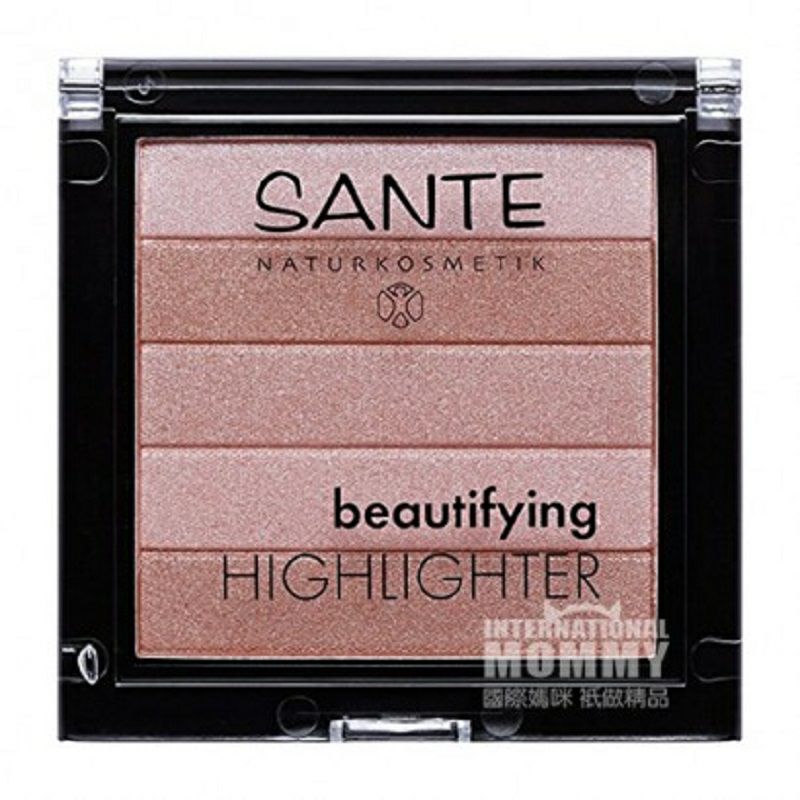 SANTE 德國尚特天然有機眼影盤5色 海外本土原版